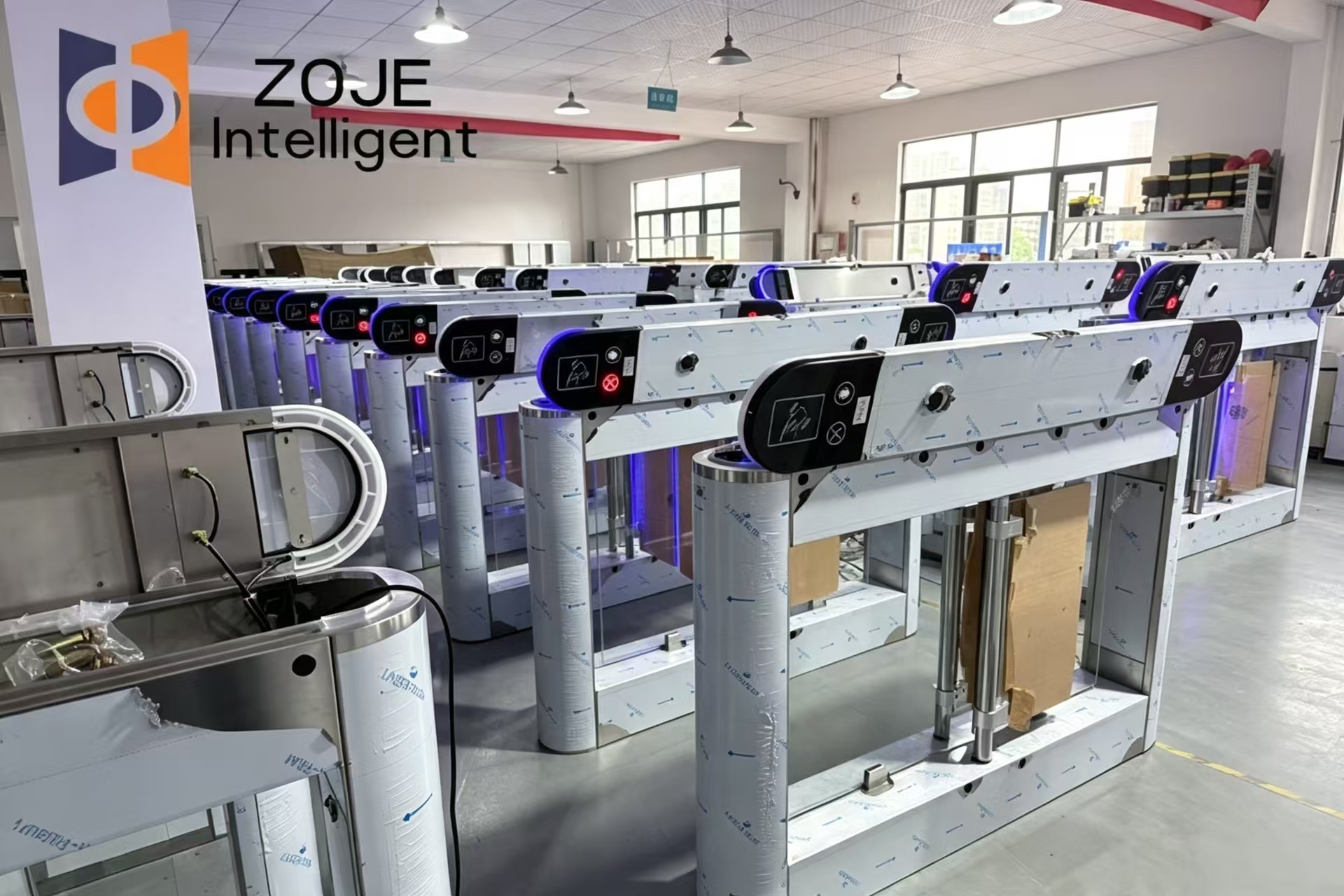 ZOJE、100台のスピードターンスタイルゲートを完成、海外でのテストと出荷の準備が整う