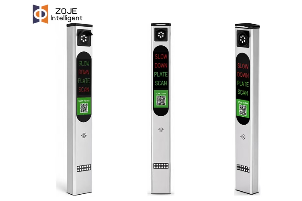 最新の駐車場アクセス制御用の ZOJE オールインワン LPR ターミナル